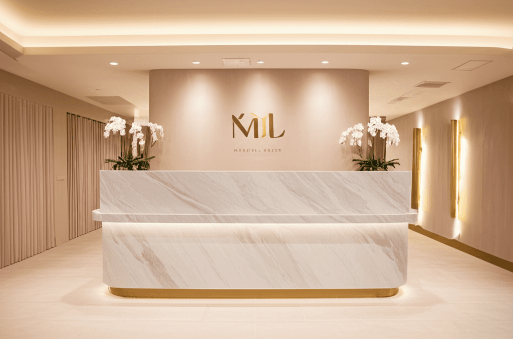 Malia and Poppas Med Spa treatment suite — Sarasota