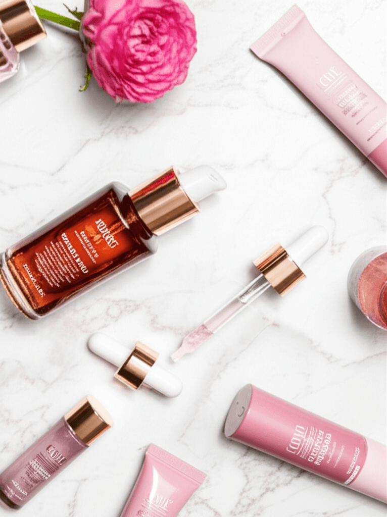 Luxury skincare products at Malia and Poppas Med Spa Sarasota